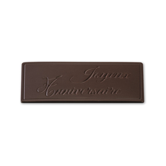 Plaque anniversaire classique