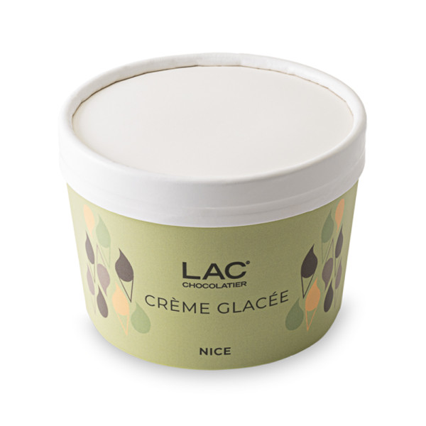 La Glace Artisanale en pot 250 ml - Lac Chocolatier