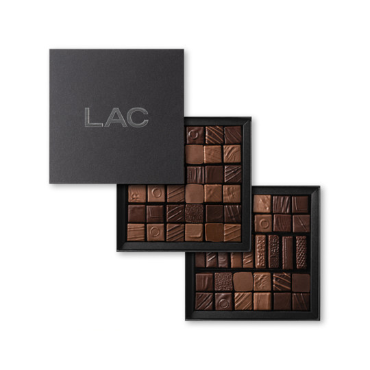 Coffret chocolats 2 étages